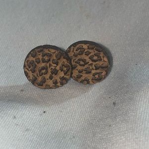 Hypoallergenic Woden earrings